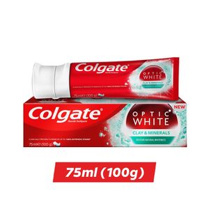 Colgate Optic White Clay & Minerals Whitening Toothpaste 75 Ml 1 Pc