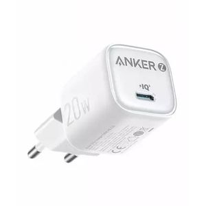 Anker شاحن حائط أنكر زولو 20 وات بمنفذ تايب سى – أبيض A2699L21