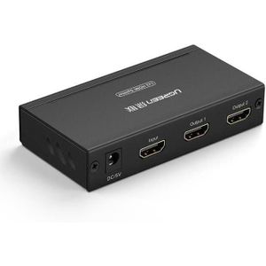Ugreen موزع HDMI بمدخل واحد ومخرجين يدعم دقة 4K@30Hz - 1080P@60Hz 40201