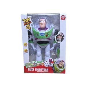 Buzz Lightyear Action Figure Posable Space Ranger Toy with Classic Suit Durable Plastic Build Movie-Inspired Design for Kids Imaginative Play Collectors