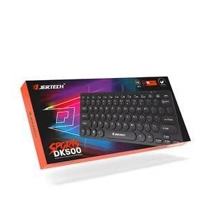 Jertech  Mini Wired Keyboard DK500 , 78 keys , multimedia multi-function buttons , ultra-thin shape of the keyboard 
