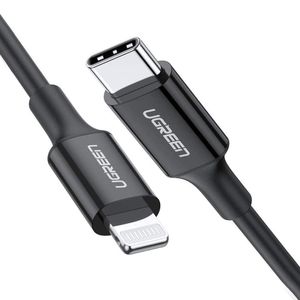 Ugreen 60752 USB-C TO LIGHTNING Fast Charging CABLE 2M - Black