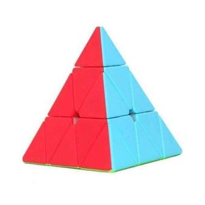 Genetic (Genetic) Pyraminx Speed Cube Triangle Magic Cube Pyramid Stickerles