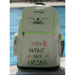 حقيبة السباحة والتدريب الرياضي حجم كبير ضد الماء - فويا - اسود