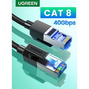 Ugreen Cat8 Ethernet Cable High Speed 40Gbps 2000MHz RJ45 Network Internet