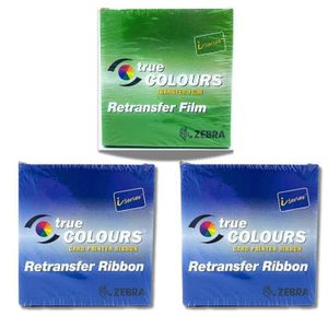 800012-601 Clear True Colors I Series Transfer Film, ZXP Series 8 Compatible.