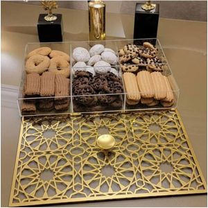 جيني علبة كيك كلاسيكية 37 * 25 عمق 8 سم