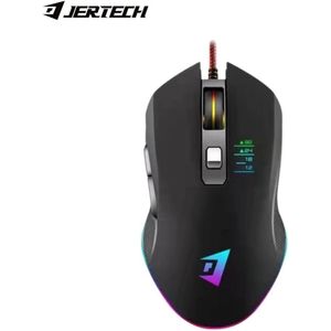 Jertech ماوس العاب سورد اكس بي 10 3200 KX 2782، 1.4 متر - اسود، USB