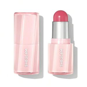 SHEGLAM Buttery Bliss Blush Stick – Creamy Buildable Formula, Long-Lasting Natural Color, Easy Blend Makeup Stick      love cake