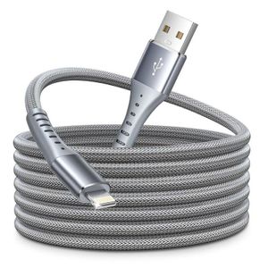 iPhone Charger Lightning Cable, Nylon Braided 1M , Fast Charging Cable High Speed Data Sync Transfer Cord Compatible with iPhone 14/13/12/11 Pro Max/XS MAX/XR/XS/X/8/7 and More