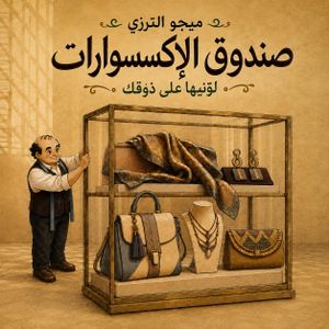 ميجو الترزي صندوق الاكسسوارات كتاب تلوين وتصميم اكسسوارات وموضة للبنات مقاس 20 في 20 سم 32 ورقة ورق سميك مع ورقة حماية