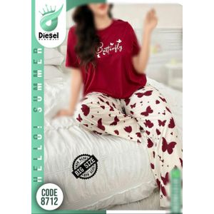 Women's Summer Pajama Big Size