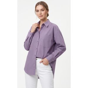 Forever 21 Oversized Long Sleeve Button-Down Shirt