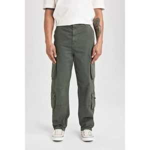 Fashion (Army Green)Trendy Loose Baggy Cargo Pants Men Casual