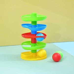 5-Layer Ball Drop and Roll Tower Toy