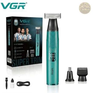 VGR ماكينة حلاقة V-633 بشفرات مزدوجة الوجه احترافية – لحلاقة دقيقة