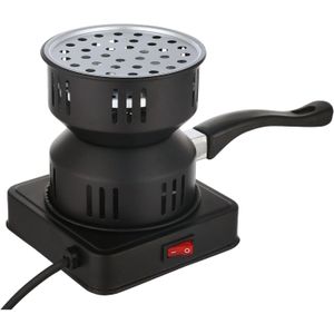 ولاعة فحم كهربائية سوداء شديدة التحمل لاشتعال سريع للفحم والقوالب من كوك اوت اسينشالز