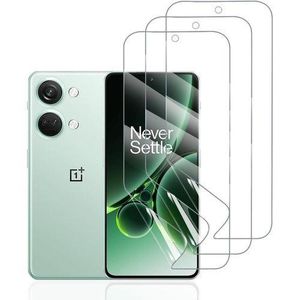 Pellicola 3 Pezzi Idrogel Protettiva per Google Pixel 8, HD Trasparente Morbido TPU Protezioni per Lo Schermo(Non Vetro Temperato)