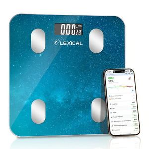 LEXICAL BODY FAT SCALE WITH BLUETOOTH LBS-4375