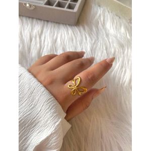 Butterfly Ring "Free Size" – Delicate Design with Adjustable Fit