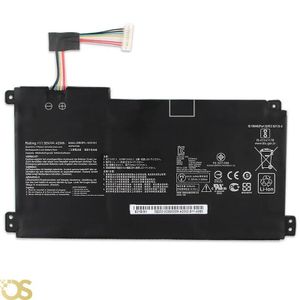 Os بطارية متوافقة مع  ASUS VivoBook 14 (11.55V / 42Wh ≈ 3640mAh) E410MA L410MA E410KA E510MA C31N1912 B31N1912 - ضمان لمدة 3 أشهر 