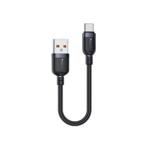 YESIDO CA131C 0.3m USB A to Type C Braided Wire 3A Fast Charging 480Mbps Data Cable