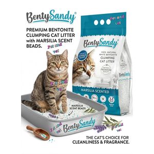 BentySandy رمل القطط بينتي ساندي برائحة المارسيليا