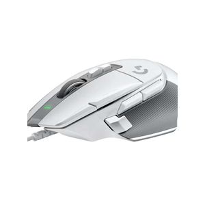 Logitech G502 X Wired Gaming Mouse - LIGHTFORCE hybrid optical-mechanical primary switches, HERO 25K gaming sensor, compatible with PC - macOS/Windows - White