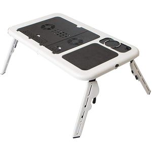 E-Table Portable Laptop Desk with Cooler Fan