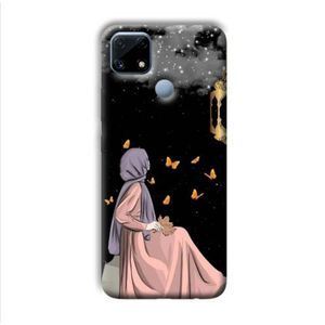 غطاء هاتف مطبوع سيليكون QB متوافق مع Realme C25