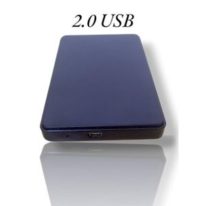 ZERO Hard Drive Enclosure, 2.5 Inch SATA USB 2.0 HDD Hard Drive, External Enclosure, SSD Disk Box, Mobile Laptop Hard Disk Case Box, HDD SSD Case, Sata to Hard Drive Box Enclosure Adapter 5Gbps
