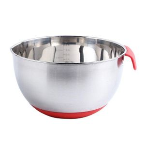 Kitchen Stainless Steel 304 Mixing Bowl Deep Design Cooking Baking Cake  Bread Salad Kitchen Mixer Bowl, 2800ML