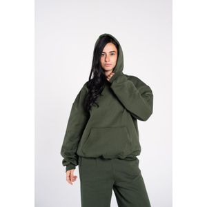 OUTDATED Oversized Hoodie - olive