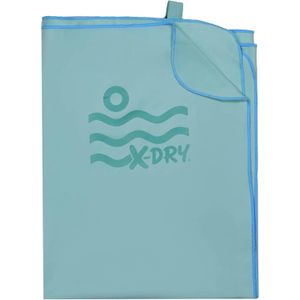 Microfiber Beach Towel  Quick Dry, Sand Free, Lightweight & Compact  for Beach, Swimming,Travel & Pool Baby Blue Light Blue / 110 x 175 cm
