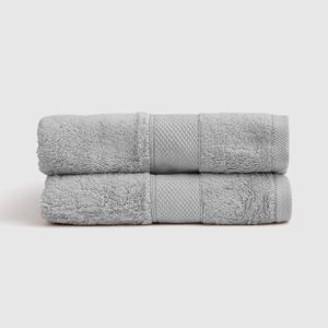 Ariika Seinna Face towel gray 100 x 50 cm -Made out of 100% Giza 86 Egyptian cotton, highly tensile double yarn for softness and durability.-SiennaGray