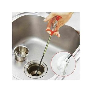 5M Plumbing Snake Drain Auger Sink Auger Hair Clog Remover Heavy Duty Pipe Drain  Cleaner for