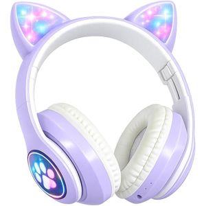stn - 28 Wireless Bluetooth Headset, Support Pure Stereo Sound and Memory Card (lavender)