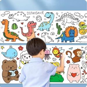 Creative Kids Giant Scroll Coloring Paper Roll, 3 Meters Long, Continuous Drawing and Activity Sheet for Children ( random selection)