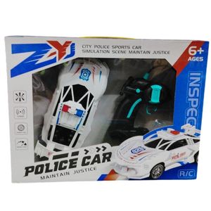 King Sport سيارة الشرطة للإنقاذ مع ريموت تحكم - 399-7