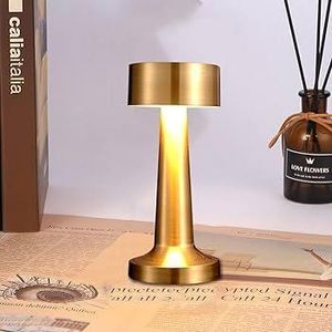 عاكس ضوء معدني LED يعمل باللمس (فاخر لغرفة النوم والمكتب)