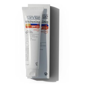 Starville Whitening Gel SPF 50+ Anti Brown Spots For All Skin Types 60 gm
