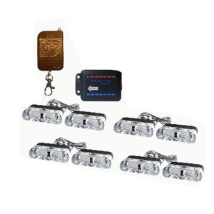 LED Flashlight Kit with 8 Pieces and Federal Remote