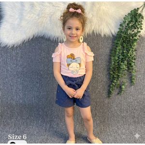 Out Fit Set Girly Cotton Summer
