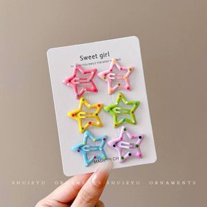 6 مشابك شعر تيك تاك