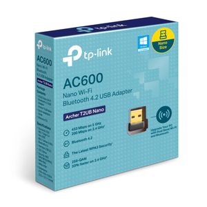 TP-Link  Archer T2UB Nano  AC600 Nano Wi-Fi Bluetooth 4.2 USB Adapter