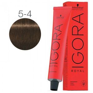 Schwarzkopf Professional Igora Royal Hair Dye Light Brown-Beige No: 5-4 60 ML