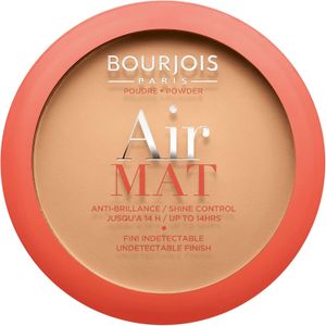 Bourjois Air Mat Matte Face Powder N.05 Lightweight Long-Lasting Oil Control Smooth Finish Buildable Coverage Natural Look Compact Powder for All Skin Types Daily Wear Touch-Ups Easy Blend Silky Texture Velvety Soft Skin Parisian Makeup Essential Matte Finish