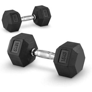 دمبل سداسي 15 كجم - مجموعة من قطعتين
