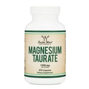 DOUBLE WOOD SUPPLEMENTS Magnesium Taurate 1500 mg - 210 Capsules