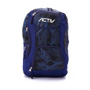 Activ Textile Boys Backpack With Pockets - Navy Blue
